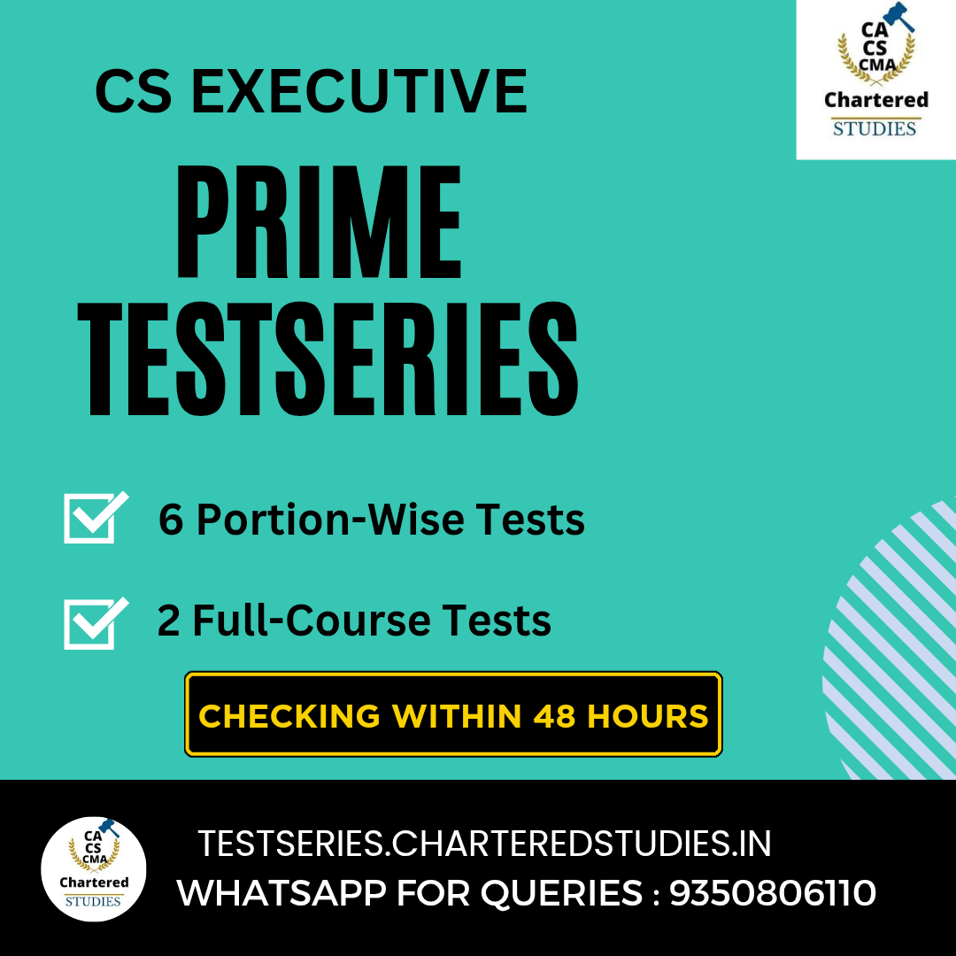 CS EXECUTIVE PRIME BATCH